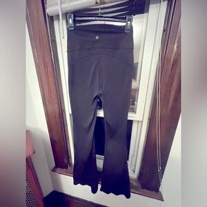 lululemon athletica Black Flare Leggings